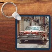 Havana CUBA Cars Sleutelhanger (Voorkant)