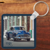 Havana CUBA Cars Sleutelhanger (Achterkant)