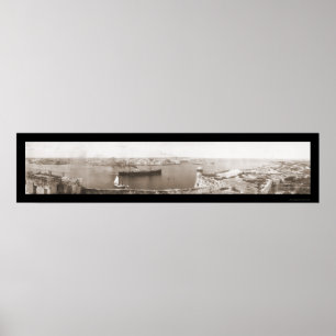 Havana, Cuba Departure Foto 1911 Poster