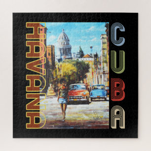 Havana Cuba Fine Art - Nationale Hoofdstad Legpuzzel