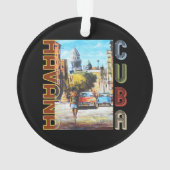 Havana Cuba Fine Art - Nationale Hoofdstad Ornament (achterkant)
