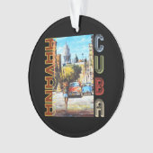 Havana Cuba Fine Art - Nationale Hoofdstad Ornament (voorkant)