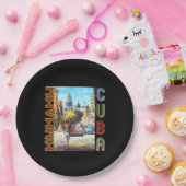 Havana Cuba Fine Art - Nationale Hoofdstad Papieren Bordje (Feest)