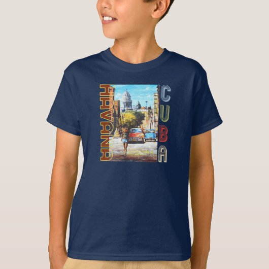 Havana Cuba Fine Art - Nationale Hoofdstad T-shirt (Voorkant)