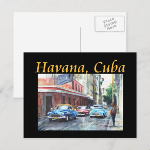 Havana Cuba Floridita Kunst Briefkaart