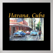 Havana Cuba Floridita Kunst Poster (Voorkant)