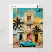 Havana Cuba Gemengde Media Reizen Briefkaart (Voorkant / Achterkant)