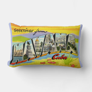 Havana Cuba Groeten Postcard Kussen