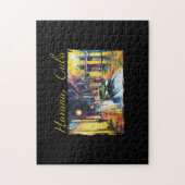 Havana Cuba - Habana Vieja Nachtscène Legpuzzel (Verticaal)
