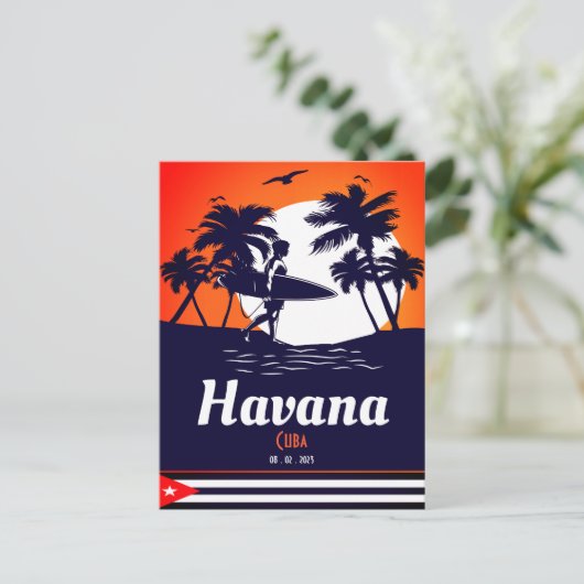 Havana Cuba Het Capitolgebouw,  Souvenir Briefkaart (Staand voorkant)