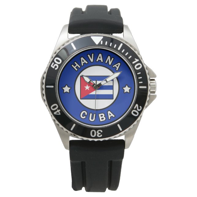 Havana Cuba Horloge (Voorkant)