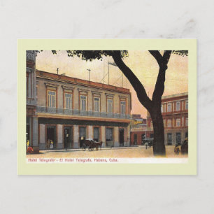 Havana, Cuba, Hotel Telegrafo, Vintage 1911 Briefkaart