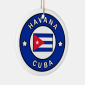 Havana Cuba Keramisch Ornament (Rechts)