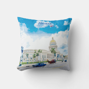 Havana, Cuba - Klassieke Vintage Soul Kussen