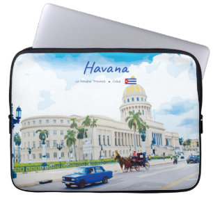 Havana, Cuba - Klassieke Vintage Soul Laptop Sleeve