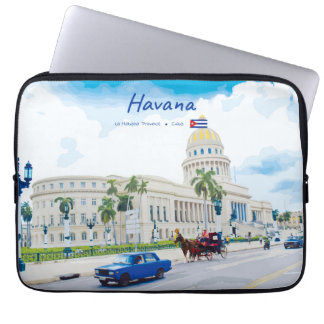 Havana, Cuba - Klassieke Vintage Soul Laptop Sleeve