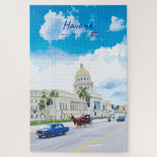 Havana, Cuba - Klassieke Vintage Soul Legpuzzel