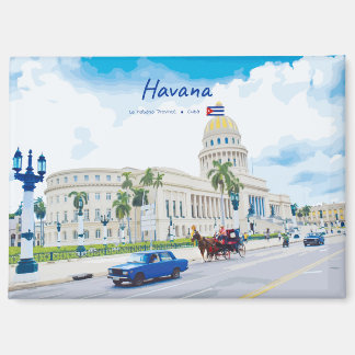 Havana, Cuba - Klassieke Vintage Soul Magneet