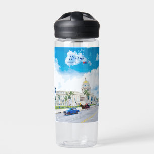 Havana, Cuba - Klassieke Vintage Soul Waterfles