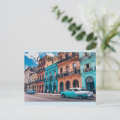 Havana Cuba Kleurrijke 'Cuba vibe' Briefkaart (Staand voorkant)