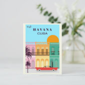  Havana Cuba Kleurrijke Reizen Briefkaart (Staand voorkant)