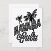 Havana Cuba  letterkunst. (Voorkant / Achterkant)