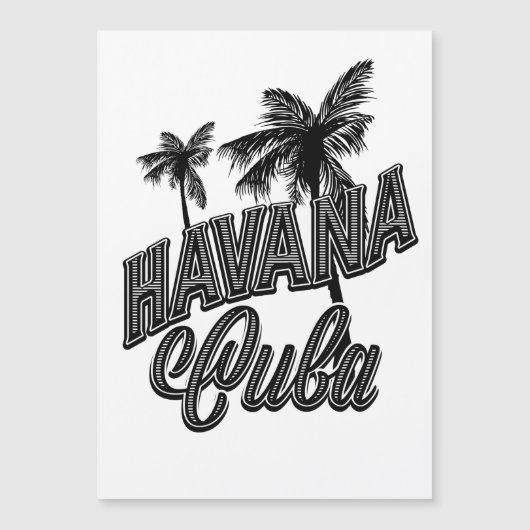 Havana Cuba  letterkunst. (Voorkant)