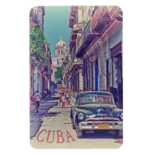Havana Cuba Magneet (Verticaal)