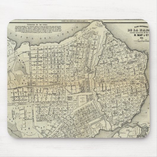 Havana, Cuba Muismat (Voorkant)