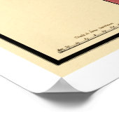 Havana Cuba Old City Map 1720 Poster (Hoek)