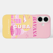 Havana Cuba Pink Preppy Art Case-Mate iPhone Case (Achterkant (horizontaal))