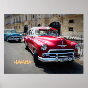 HAVANA CUBA POSTER