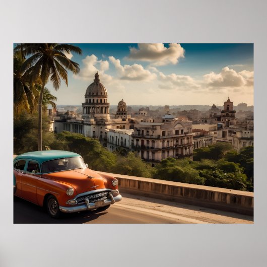 Havana Cuba Poster (Voorkant)