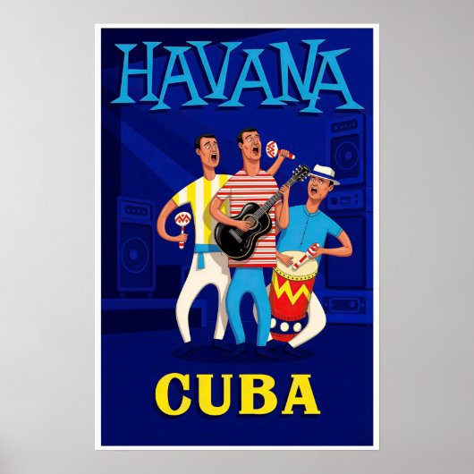 Havana, Cuba poster (Voorkant)