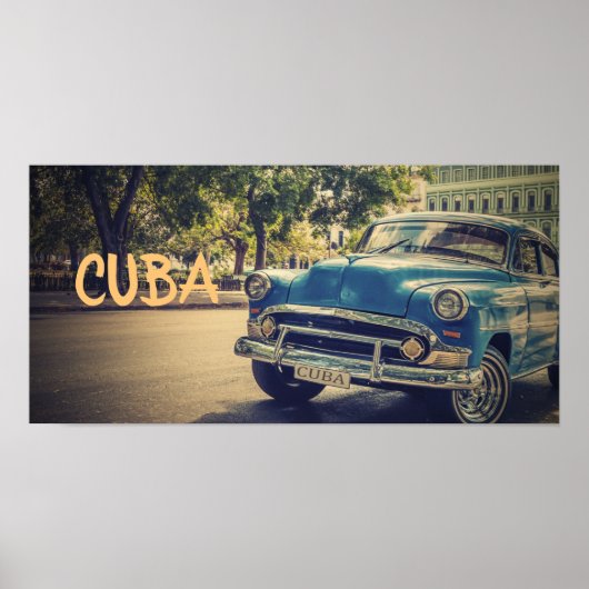 HAVANA CUBA POSTER (Voorkant)
