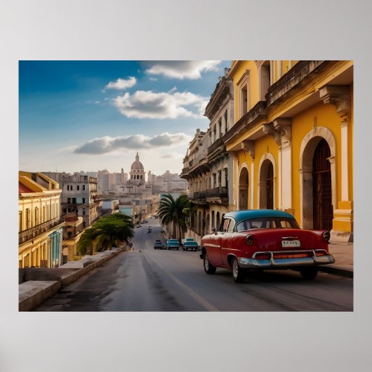 Havana Cuba Poster (Voorkant)
