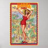 havana cuba poster (Voorkant)