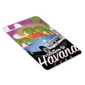 Havana, Cuba  Poster auto-vakantie Magneet (Rechterzijde)