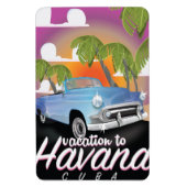 Havana, Cuba  Poster auto-vakantie Magneet (Verticaal)