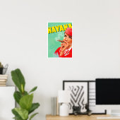 Havana Cuba — poster van oudsher reizen (Thuiskantoor)