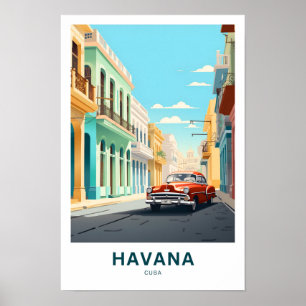 Havana Cuba Reisprint Poster
