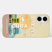 Havana Cuba Retro Travel Art Case-Mate iPhone Case (Achterkant (horizontaal))