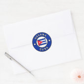 Havana Cuba Ronde Sticker (Envelop)