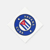 Havana Cuba Servet (Hoek)
