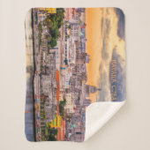 Havana CUBA Sherpa Deken (Voorkant)