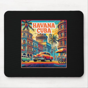 Havana Cuba Shirten Familiereis Toeristische Vinta Muismat