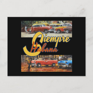 Havana Cuba - Siempre Habana Briefkaart
