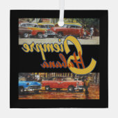 Havana Cuba - Siempre Habana Glas Ornament (Achterkant)