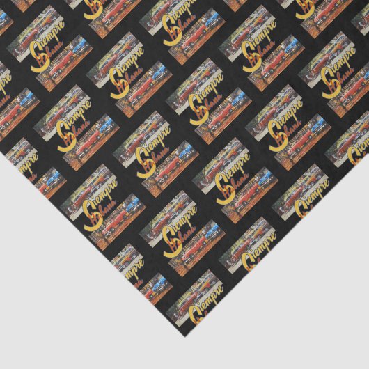 Havana Cuba - Siempre Habana Tissuepapier (Detail)