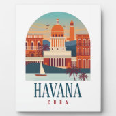 Havana Cuba Skyline Fotoplaat (Voorkant)